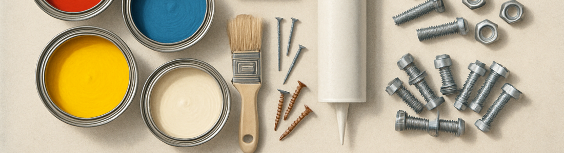 Farben & Verbindungsmittel