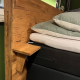 Bett mit Ablagefäche