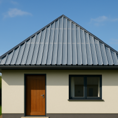 Sollux-Wellplatten in Trapezform